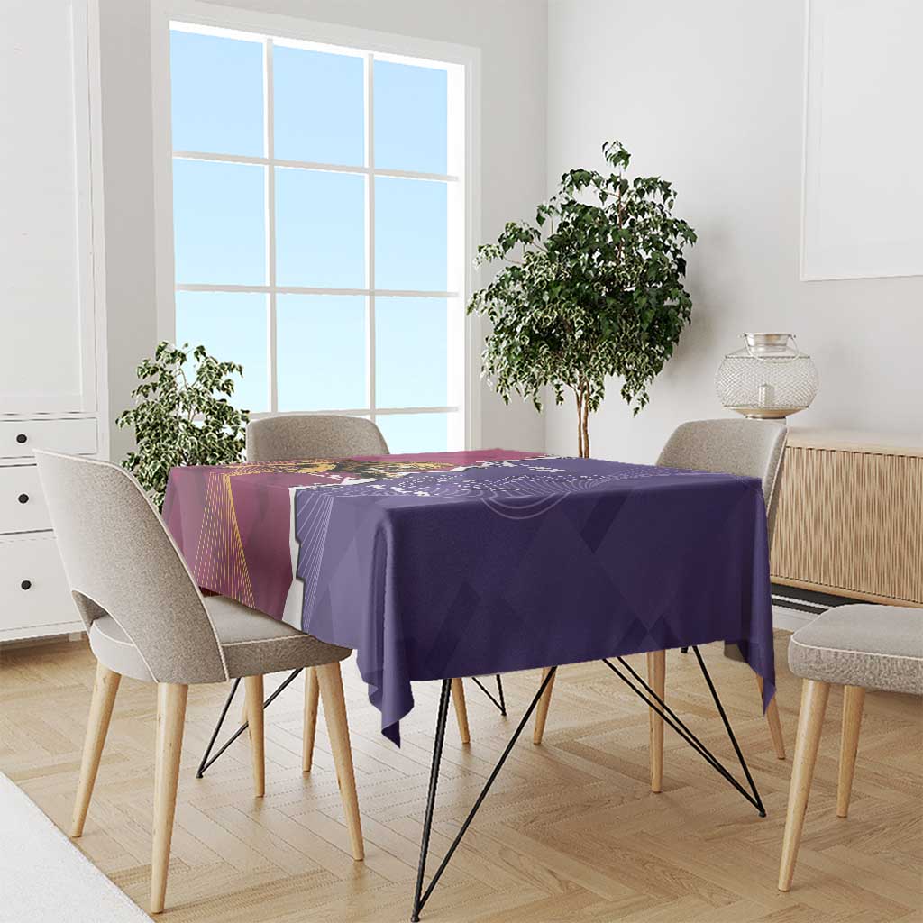 Dockers And Lions Football Custom Tablecloth 2025 Sporty Dynamic Version - Aussie Hoodie