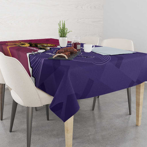 Dockers And Lions Football Custom Tablecloth 2025 Sporty Dynamic Version - Aussie Hoodie