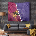Dockers And Lions Football Custom Tapestry 2025 Sporty Dynamic Version - Aussie Hoodie
