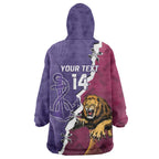 Dockers And Lions Football Custom Wearable Blanket Hoodie 2025 Sporty Dynamic Version - Aussie Hoodie