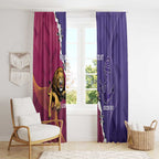 Dockers And Lions Football Custom Window Curtain 2025 Sporty Dynamic Version - Aussie Hoodie