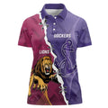 Dockers And Lions Football Custom Women Polo Shirt 2025 Sporty Dynamic Version - Aussie Hoodie