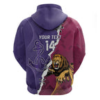 Dockers And Lions Football Custom Zip Hoodie 2025 Sporty Dynamic Version - Aussie Hoodie