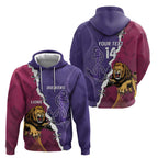 Dockers And Lions Football Custom Zip Hoodie 2025 Sporty Dynamic Version - Aussie Hoodie