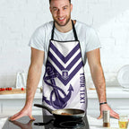 Dockers Football Custom Apron Fremantle Anchor Simple Style - Aussie Hoodie