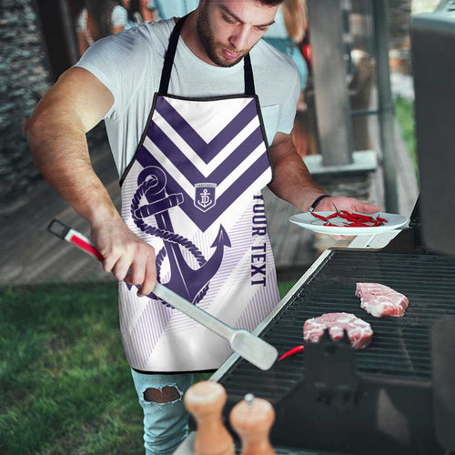 Dockers Football Custom Apron Fremantle Anchor Simple Style - Aussie Hoodie