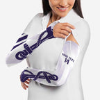 Dockers Football Custom Arm Sleeves Fremantle Anchor Simple Style - Aussie Hoodie