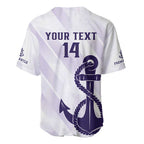 Dockers Football Custom Baseball Jersey Fremantle Anchor Simple Style - Aussie Hoodie