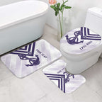 Dockers Football Custom Bathroom Set Fremantle Anchor Simple Style - Aussie Hoodie