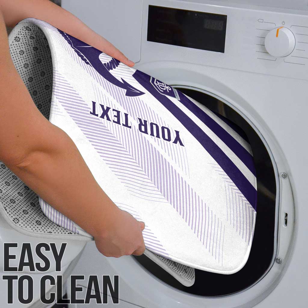 Dockers Football Custom Bathroom Set Fremantle Anchor Simple Style - Aussie Hoodie