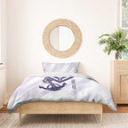 Dockers Football Custom Bedding Set Fremantle Anchor Simple Style - Aussie Hoodie