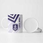 Dockers Football Custom Ceramic Mug Fremantle Anchor Simple Style - Aussie Hoodie