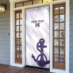 Dockers Football Custom Door Cover Fremantle Anchor Simple Style - Aussie Hoodie
