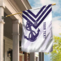 Dockers Football Custom Garden Flag Fremantle Anchor Simple Style - Aussie Hoodie