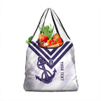 Dockers Football Custom Grocery Bag Fremantle Anchor Simple Style - Aussie Hoodie