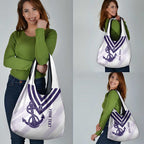 Dockers Football Custom Grocery Bag Fremantle Anchor Simple Style - Aussie Hoodie