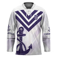 Dockers Football Custom Hockey Jersey Fremantle Anchor Simple Style - Aussie Hoodie