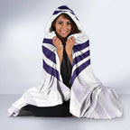 Dockers Football Custom Hooded Blanket Fremantle Anchor Simple Style - Aussie Hoodie