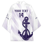 Dockers Football Custom Kimono Fremantle Anchor Simple Style - Aussie Hoodie