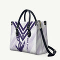 Dockers Football Custom Leather Bag Fremantle Anchor Simple Style - Aussie Hoodie