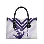 Dockers Football Custom Leather Bag Fremantle Anchor Simple Style - Aussie Hoodie