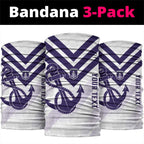 Dockers Football Custom Neck Gaiter Fremantle Anchor Simple Style - Aussie Hoodie