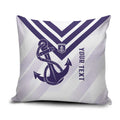 Dockers Football Custom Pillow Cover Fremantle Anchor Simple Style - Aussie Hoodie