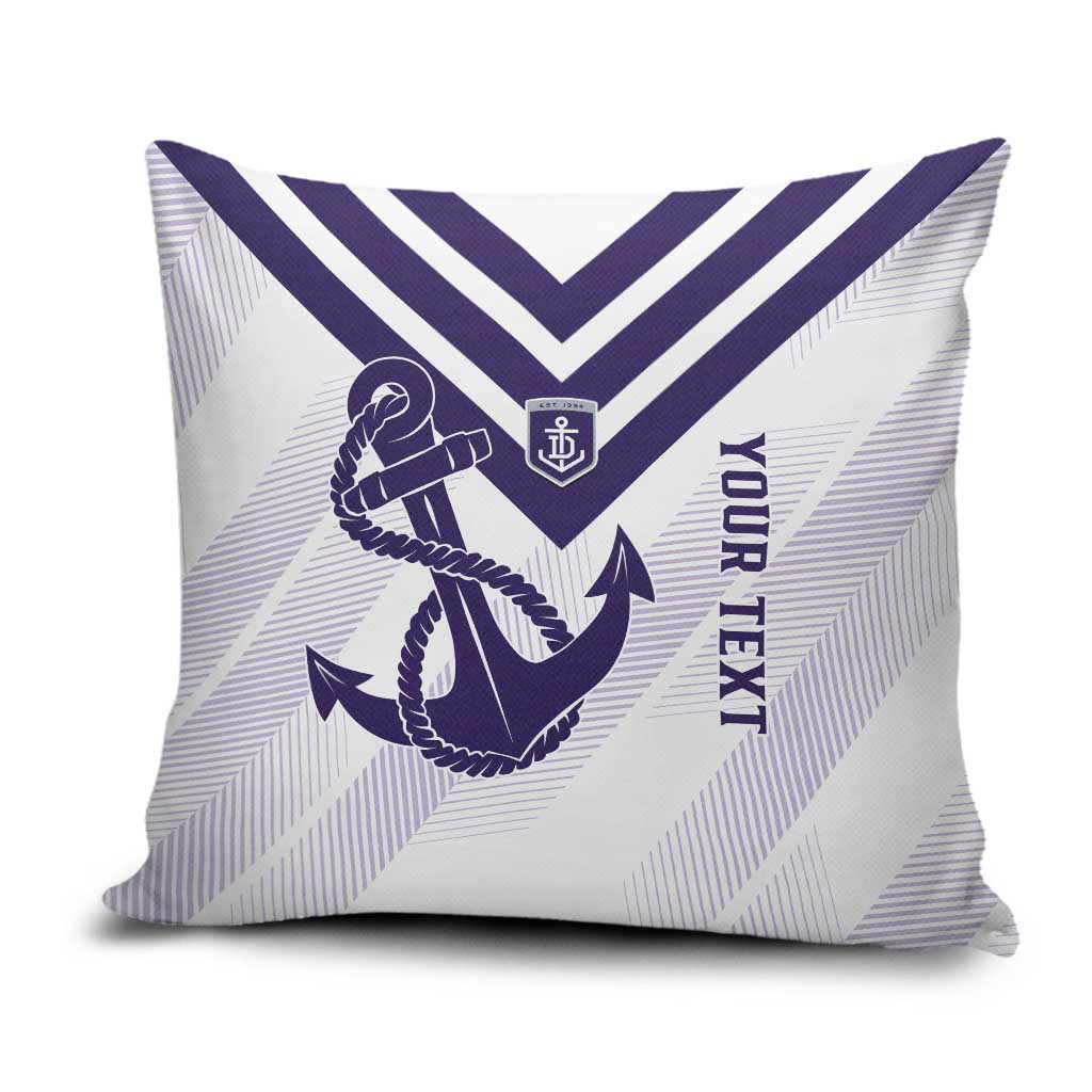Dockers Football Custom Pillow Cover Fremantle Anchor Simple Style - Aussie Hoodie