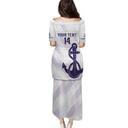 Dockers Football Custom Puletasi Fremantle Anchor Simple Style - Aussie Hoodie