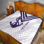 Dockers Football Custom Quilt Fremantle Anchor Simple Style - Aussie Hoodie