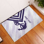 Dockers Football Custom Rubber Doormat Fremantle Anchor Simple Style - Aussie Hoodie