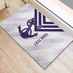 Dockers Football Custom Rubber Doormat Fremantle Anchor Simple Style - Aussie Hoodie