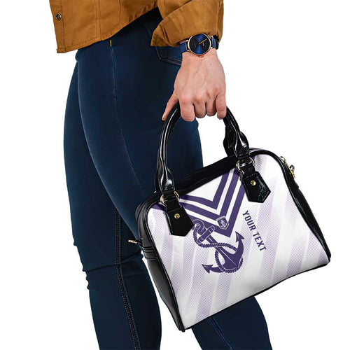 Dockers Football Custom Shoulder Handbag Fremantle Anchor Simple Style - Aussie Hoodie