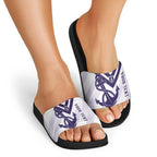 Dockers Football Custom Slide Sandals Fremantle Anchor Simple Style - Aussie Hoodie