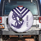 Dockers Football Custom Spare Tire Cover Fremantle Anchor Simple Style - Aussie Hoodie