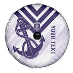 Dockers Football Custom Spare Tire Cover Fremantle Anchor Simple Style - Aussie Hoodie