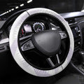 Dockers Football Steering Wheel Cover Fremantle Anchor Simple Style - Aussie Hoodie