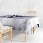 Dockers Football Custom Tablecloth Fremantle Anchor Simple Style - Aussie Hoodie