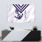 Dockers Football Custom Tapestry Fremantle Anchor Simple Style - Aussie Hoodie