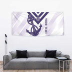Dockers Football Custom Tapestry Fremantle Anchor Simple Style - Aussie Hoodie