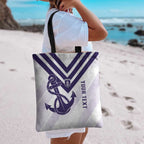 Dockers Football Custom Tote Bag Fremantle Anchor Simple Style - Aussie Hoodie