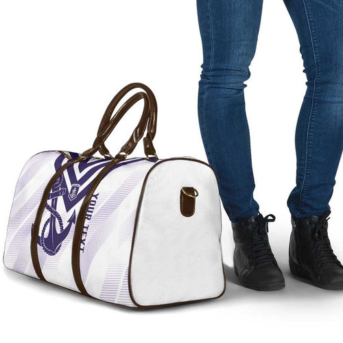 Dockers Football Custom Travel Bag Fremantle Anchor Simple Style - Aussie Hoodie