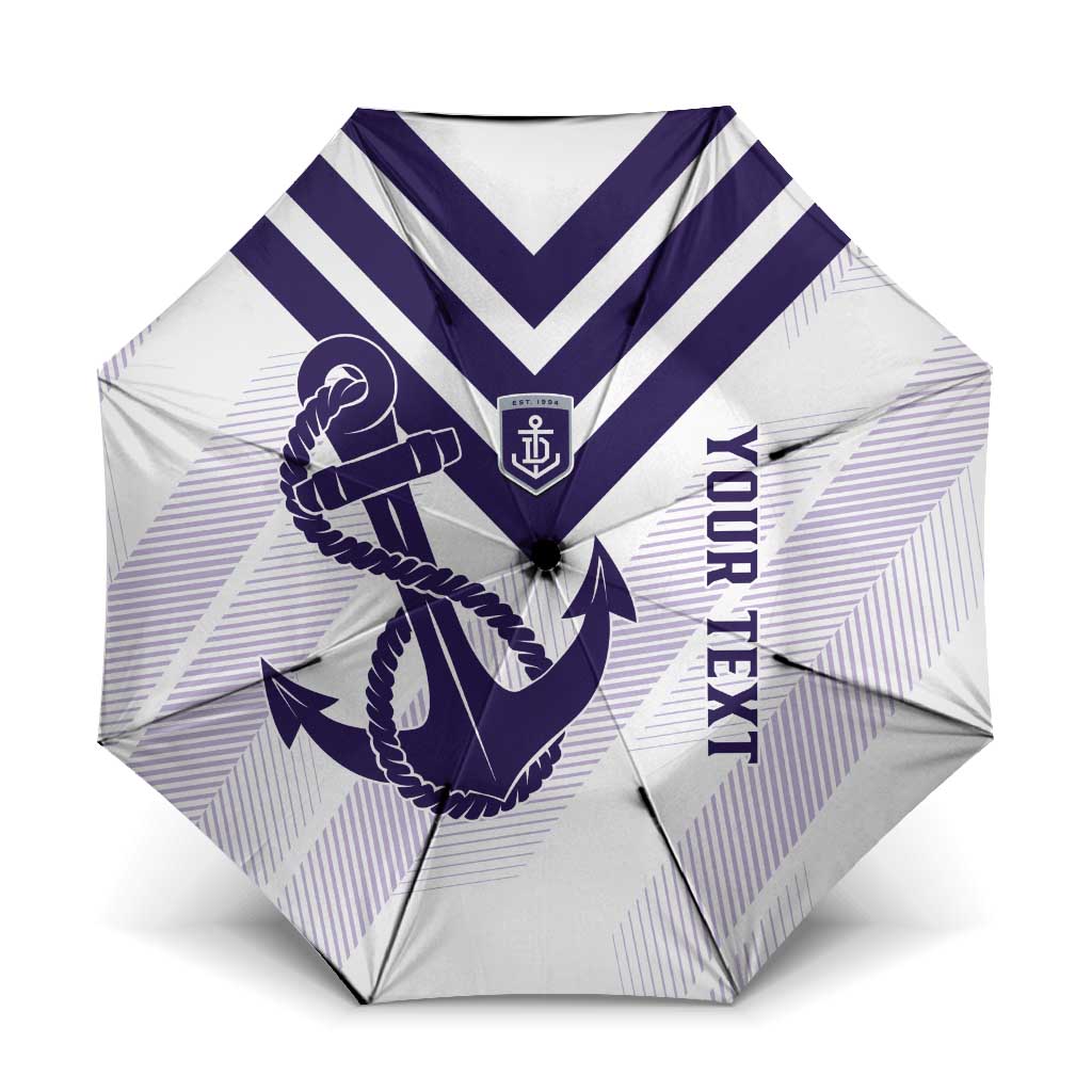 Dockers Football Custom Umbrella Fremantle Anchor Simple Style - Aussie Hoodie