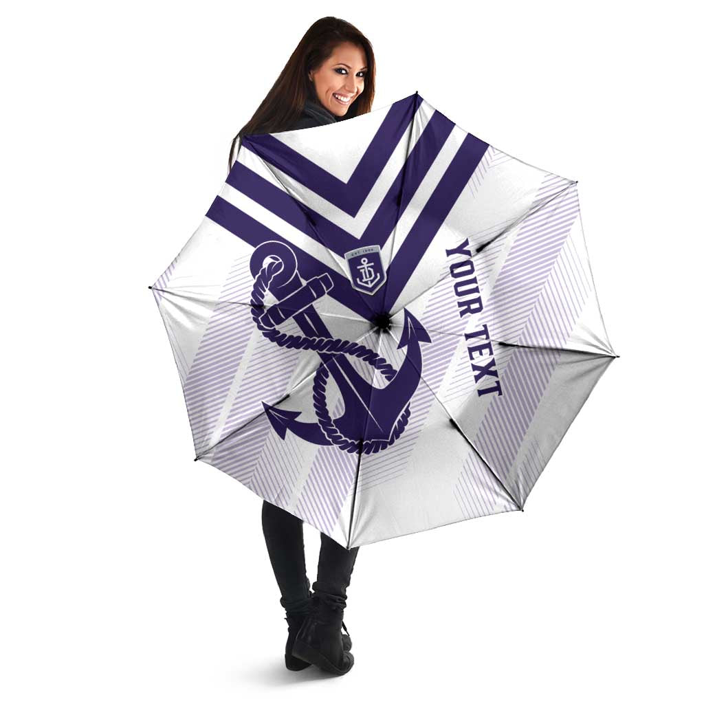 Dockers Football Custom Umbrella Fremantle Anchor Simple Style - Aussie Hoodie