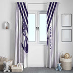 Dockers Football Custom Window Curtain Fremantle Anchor Simple Style - Aussie Hoodie