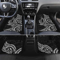 New Zealand Hammerhead Shark Car Mats Maori Haehae Mangopare Black - Aussie Hoodie
