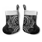 New Zealand Hammerhead Shark Christmas Stocking Maori Haehae Mangopare Black - Aussie Hoodie