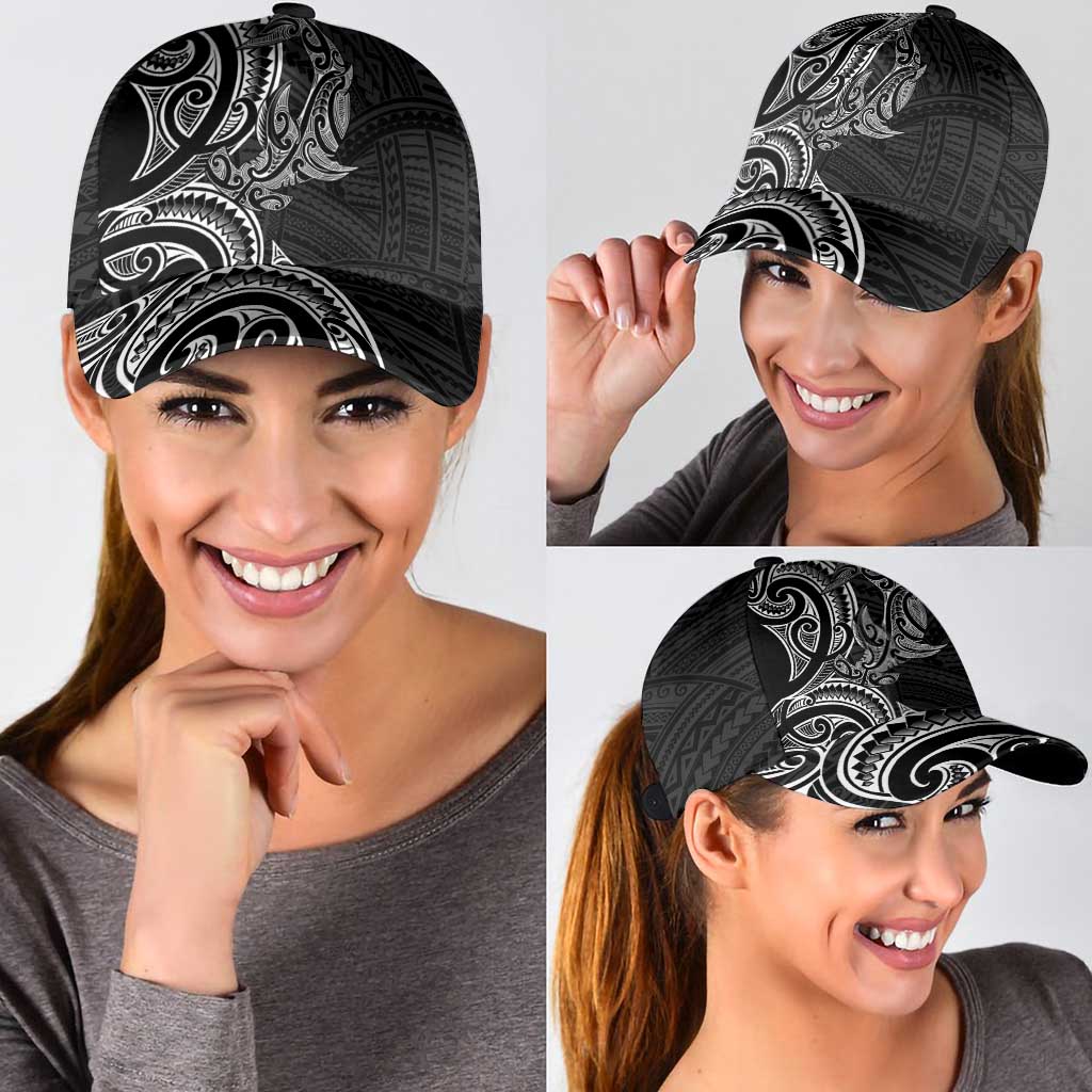New Zealand Hammerhead Shark Classic Cap Maori Haehae Mangopare Black - Aussie Hoodie