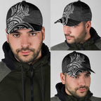 New Zealand Hammerhead Shark Classic Cap Maori Haehae Mangopare Black - Aussie Hoodie