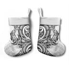 New Zealand Hammerhead Shark Christmas Stocking Maori Haehae Mangopare White - Aussie Hoodie